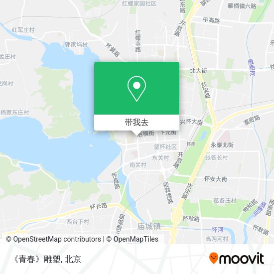 《青春》雕塑地图