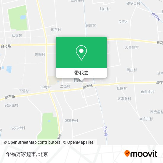 华福万家超市地图
