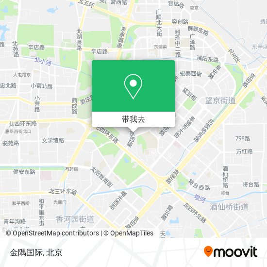 金隅国际地图