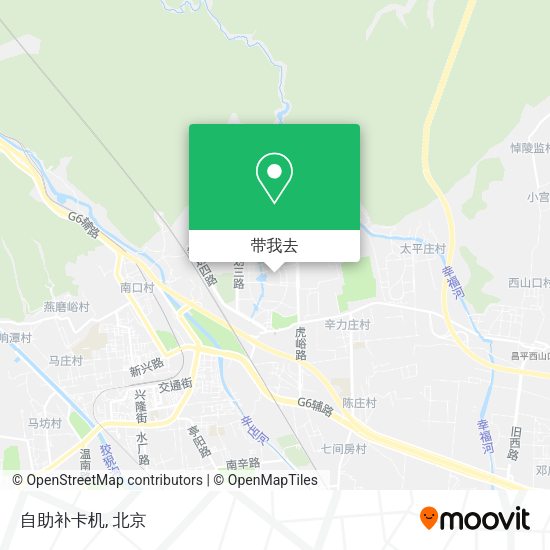 自助补卡机地图