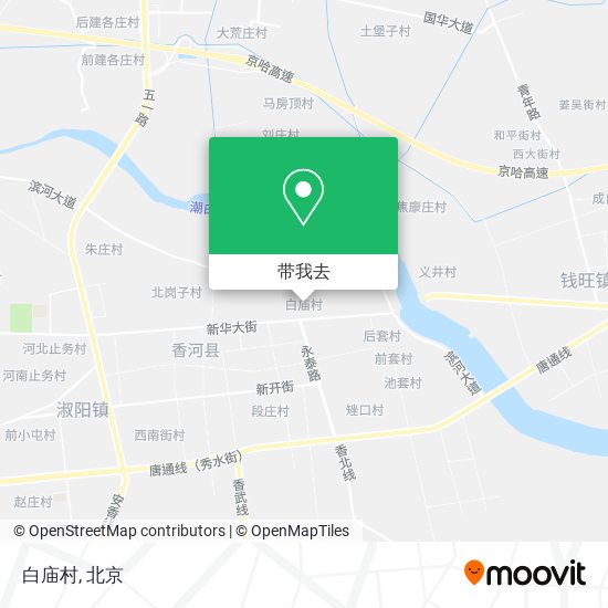 白庙村地图