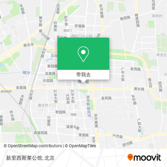 新里西斯莱公馆地图