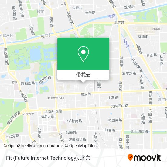 Fit (Future Internet Technology)地图