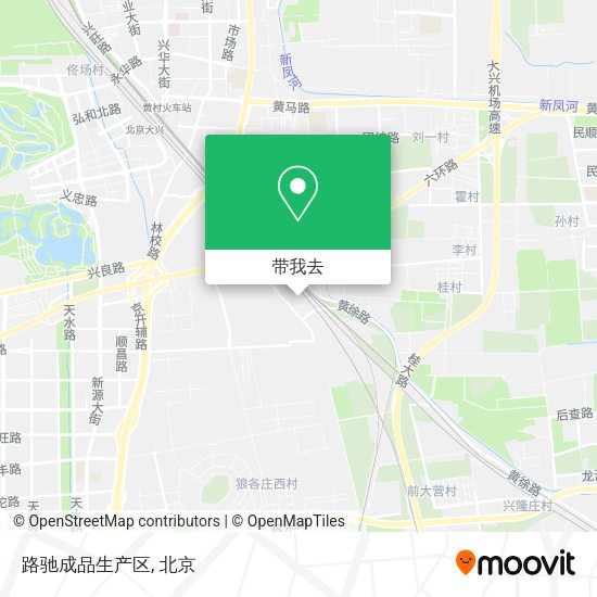 路驰成品生产区地图