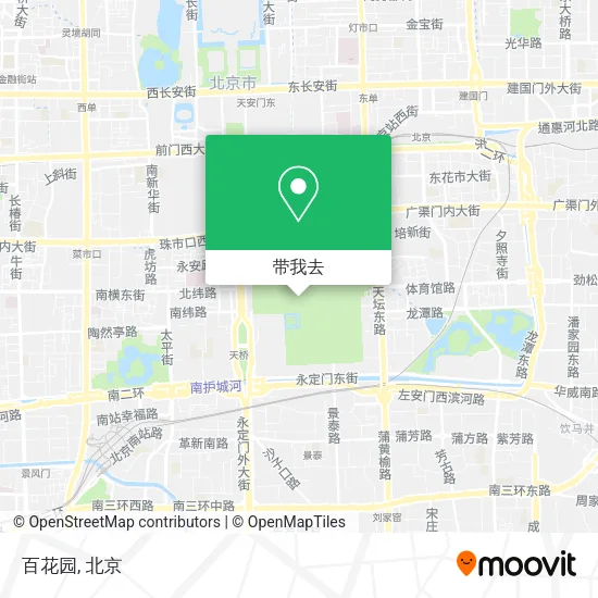 百花园地图