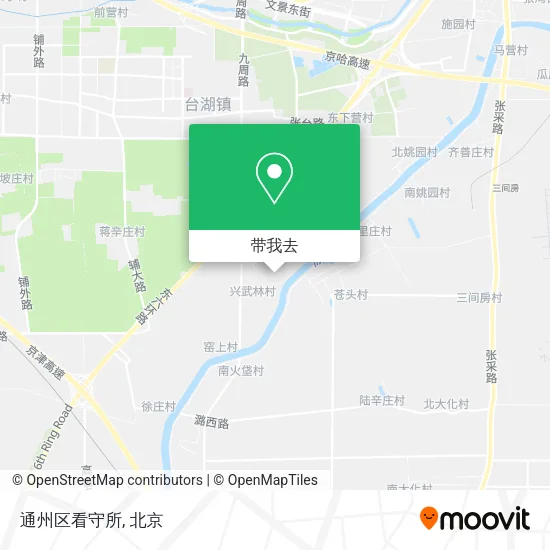 通州区看守所地图