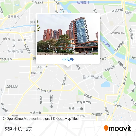 梨园小镇地图