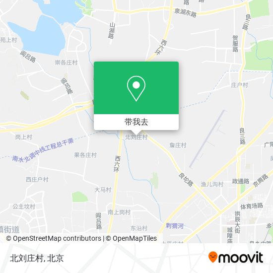 北刘庄村地图