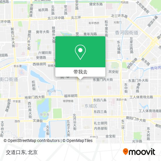 交道口东地图