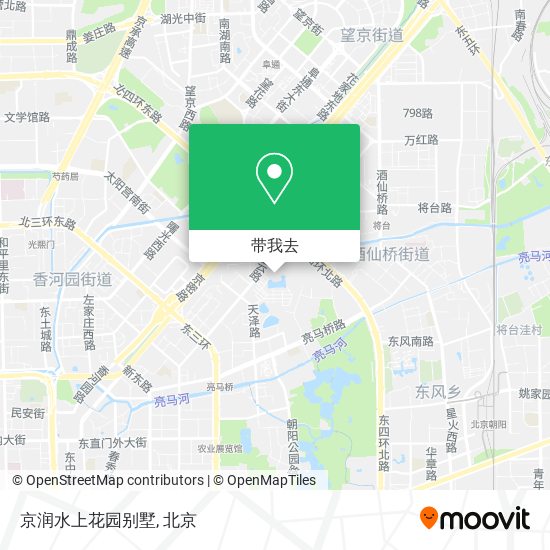 京润水上花园别墅地图