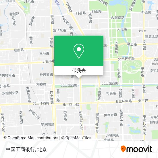 中国工商银行地图