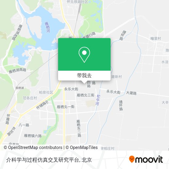 介科学与过程仿真交叉研究平台地图