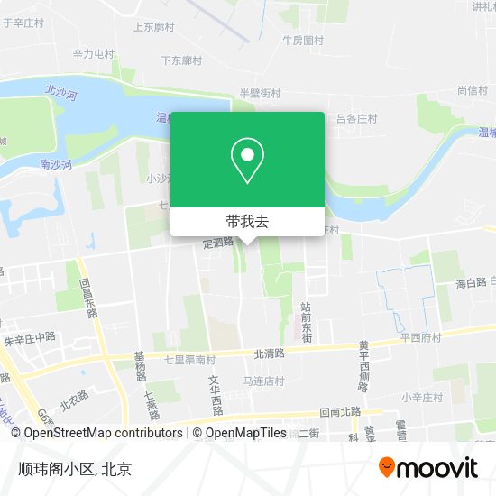 顺玮阁小区地图