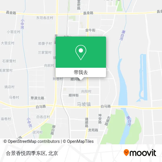 合景香悦四季东区地图