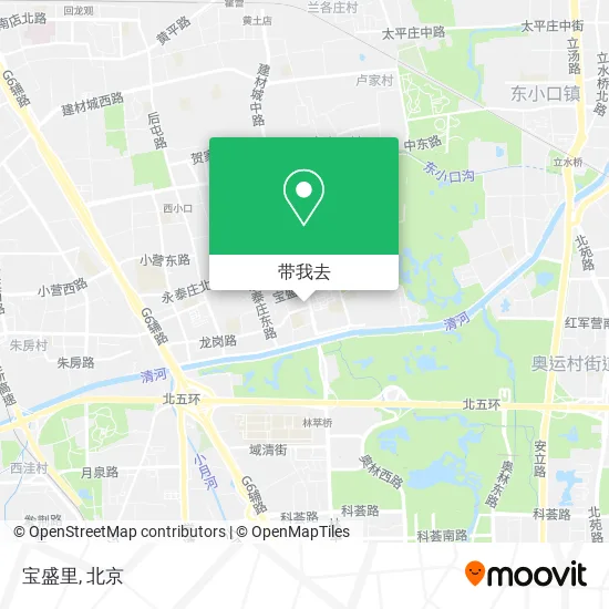 宝盛里地图
