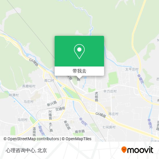 心理咨询中心地图
