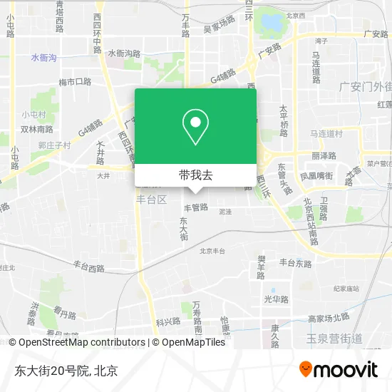 东大街20号院地图