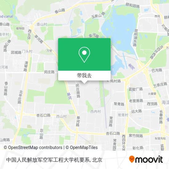 中国人民解放军空军工程大学机要系地图