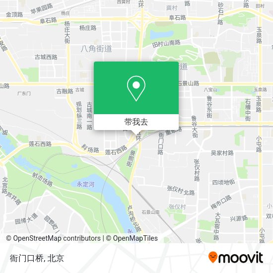 衙门口桥地图