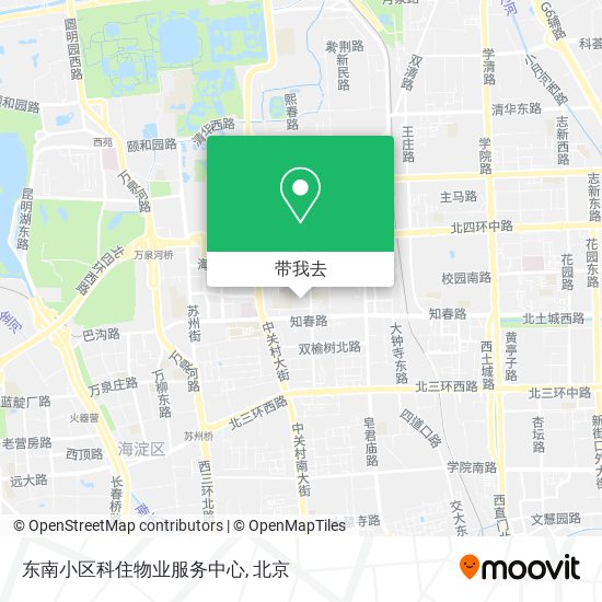 东南小区科住物业服务中心地图