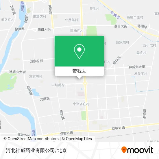 河北神威药业有限公司地图