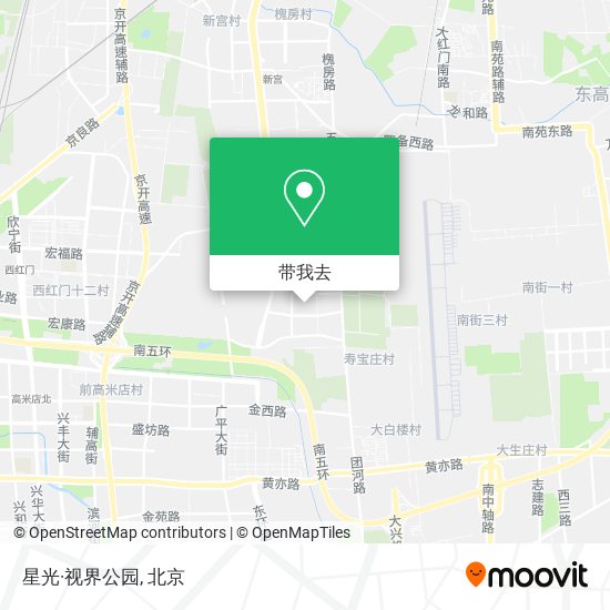 星光·视界公园地图