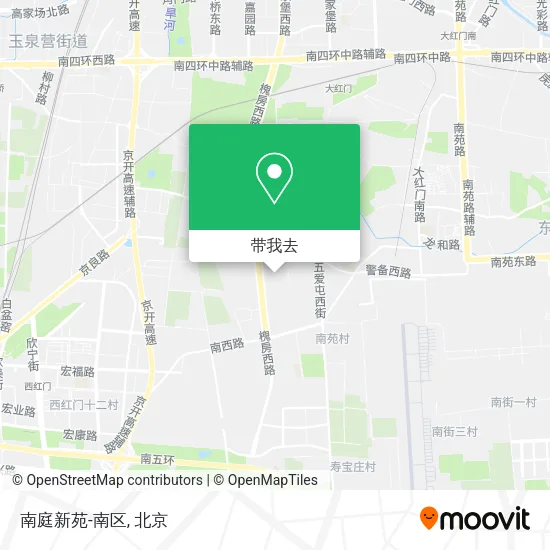 南庭新苑-南区地图