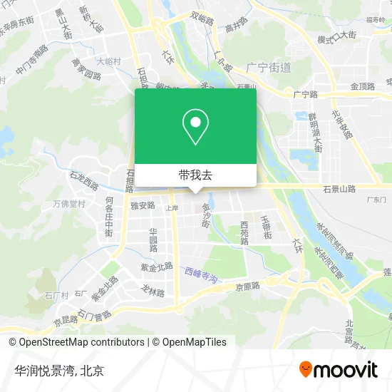 华润悦景湾地图