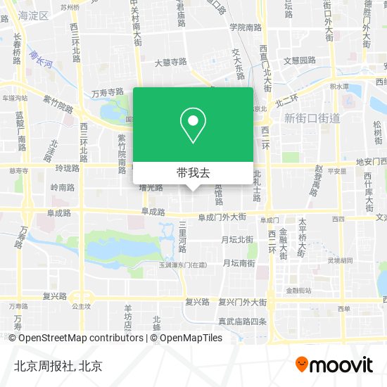 北京周报社地图
