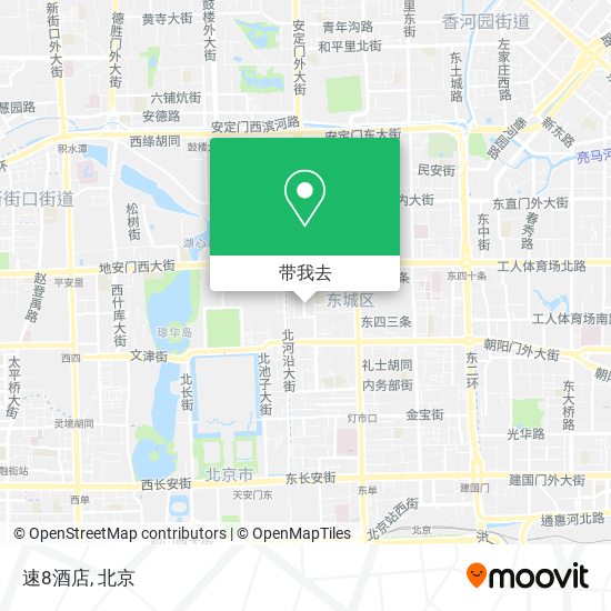 速8酒店地图