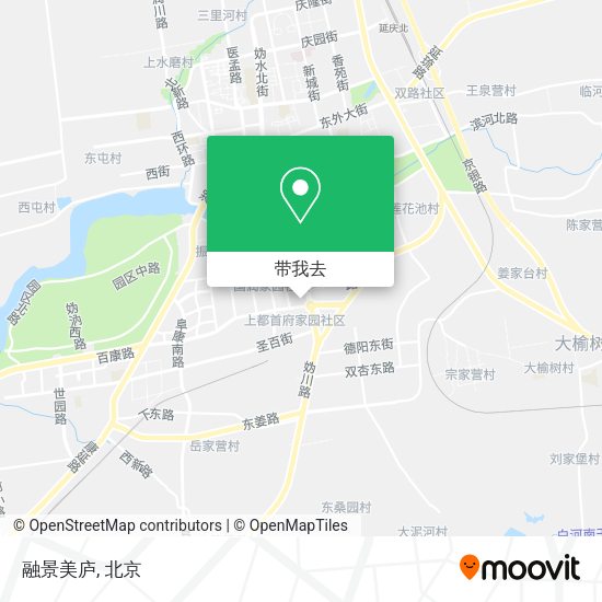 融景美庐地图