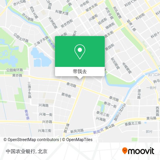 中国农业银行地图