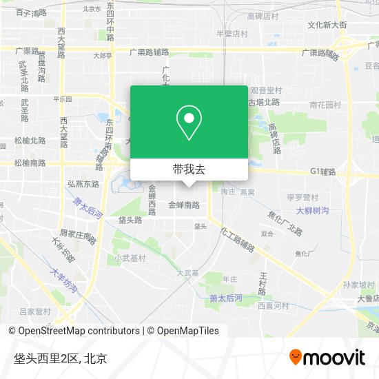 垡头西里2区地图