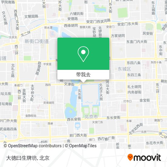 大德曰生牌坊地图