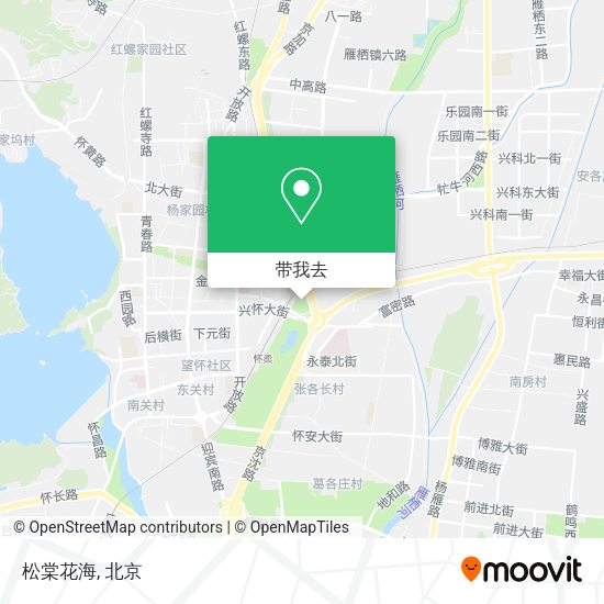 松棠花海地图