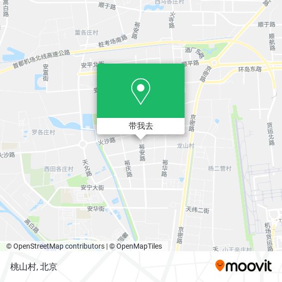 桃山村地图