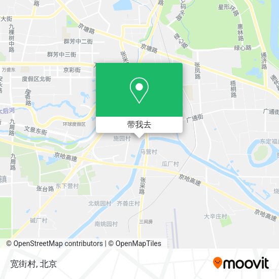 宽街村地图