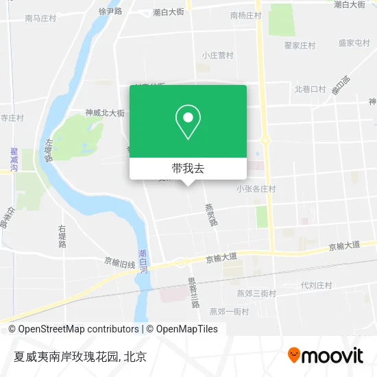 夏威夷南岸玫瑰花园地图