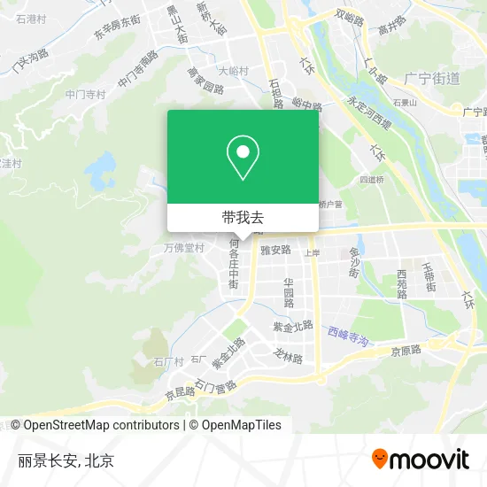 丽景长安地图