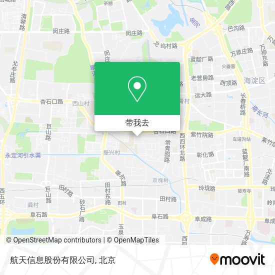 航天信息股份有限公司地图