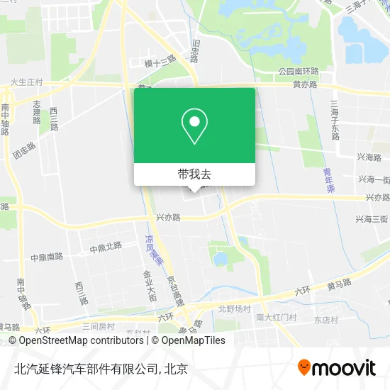 北汽延锋汽车部件有限公司地图