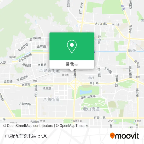 电动汽车充电站地图