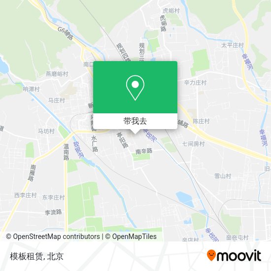 模板租赁地图