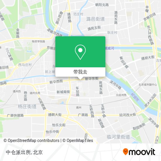 中仓派出所地图