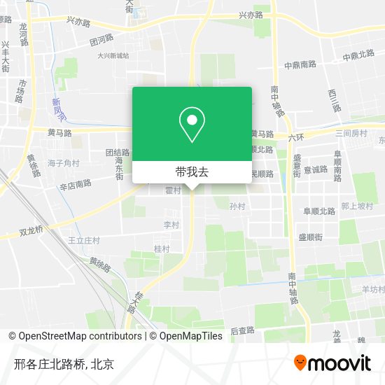 邢各庄北路桥地图