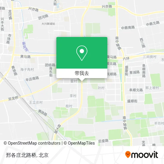 邢各庄北路桥地图
