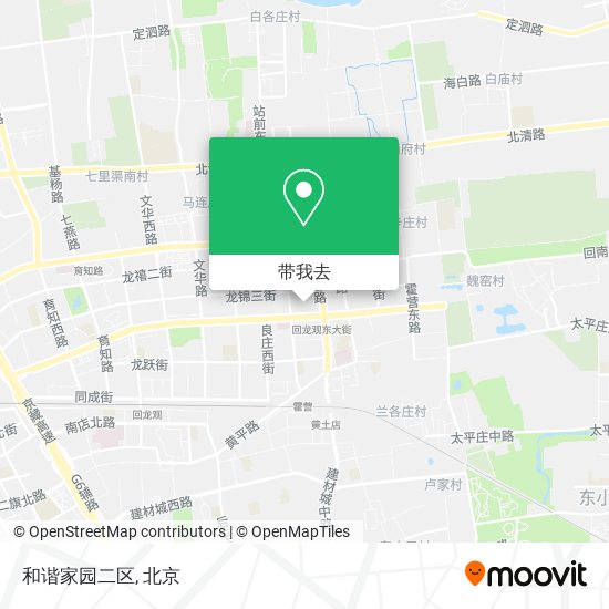 和谐家园二区地图