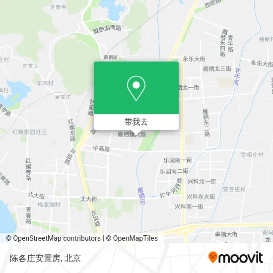 陈各庄安置房地图