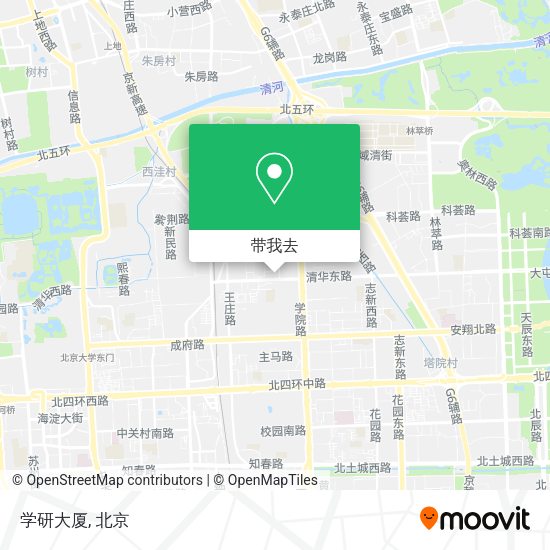 学研大厦地图