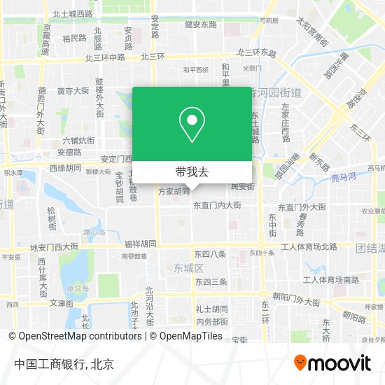 中国工商银行地图